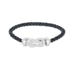 [Eternal Jewelry]CHANCE LARGE 8 FIGURE BUCKLE NO DIAMOND BRACELET SILVER - Image 2