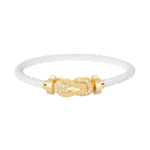 [Eternal Jewelry]CHANCE LARGE 8 FIGURE BUCKLE HALF DIAMOND BRACELET GOLD - Image 12
