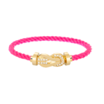[Eternal Jewelry]CHANCE LARGE 8 FIGURE BUCKLE HALF DIAMOND BRACELET GOLD - Image 10
