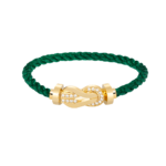 [Eternal Jewelry]CHANCE LARGE 8 FIGURE BUCKLE HALF DIAMOND BRACELET GOLD - Image 11