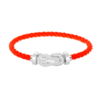 [Eternal Jewelry]CHANCE LARGE 8 FIGURE BUCKLE HALF DIAMOND BRACELET SILVER - Image 8