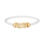 [Eternal Jewelry]CHANCE LARGE 8 FIGURE BUCKLE FULLDIAMOND BRACELET GOLD - Image 12