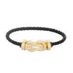 [Eternal Jewelry]CHANCE LARGE 8 FIGURE BUCKLE FULLDIAMOND BRACELET GOLD - Image 8