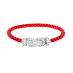 [Eternal Jewelry]CHANCE LARGE 8 FIGURE BUCKLE FULL DIAMOND BRACELET SILVER - Image 11