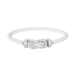 [Eternal Jewelry]CHANCE LARGE 8 FIGURE BUCKLE FULL DIAMOND BRACELET SILVER - Image 12