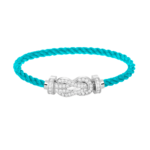 [Eternal Jewelry]CHANCE LARGE 8 FIGURE BUCKLE FULL DIAMOND BRACELET SILVER - Image 6