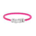 [Eternal Jewelry]CHANCE LARGE 8 FIGURE BUCKLE FULL DIAMOND BRACELET SILVER - Image 10