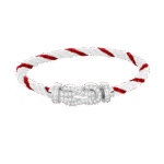 [Eternal Jewelry]CHANCE LARGE 8 FIGURE BUCKLE FULL DIAMOND BRACELET SILVER - Image 2