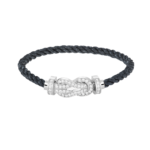 [Eternal Jewelry]CHANCE LARGE 8 FIGURE BUCKLE FULL DIAMOND BRACELET SILVER - Image 3