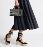 East-West Dior Book Tote with strap - Image 2
