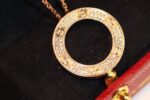 [Eternal Jewelry]LOVE NECKLACE ADJUSTABLE ROSE GOLD - Image 9