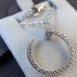 [Eternal Jewelry]JUSTE NECKLACE SILVER DIAMONDS - Image 7