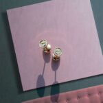 [Eternal Jewelry]LOVE EARRINGS PINK GOLD 10MM - Image 7