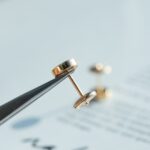 [Eternal Jewelry]LOVE EARRINGS PINK GOLD 10MM - Image 9