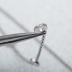 [Eternal Jewelry]PARENTESI NECKLACE SILVER DIAMOND - Image 6