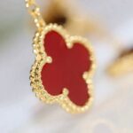 [Eternal Jewelry]CLOVER  2 MOTIF  TIGER EYE CARNELIAN EARRINGS - Image 6