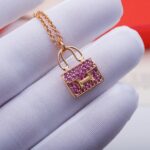 [Eternal Jewelry]CONSTANCE PEDANT PURPLE DIAMOND NECKLACE - Image 3