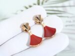 [Eternal Jewelry]DREAM Carnelian PINK GOLD EARRINGS - Image 3