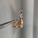 [Eternal Jewelry]CLOVER MEDIUM 1 MOTIFS  PINK MOP DIAMOND EARRINGS - Image 14