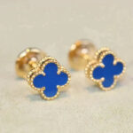 [Eternal Jewelry]CLOVER MINI 9.5MM TURQUOISE EARRINGS - Image 4