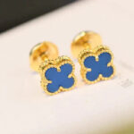 [Eternal Jewelry]CLOVER MINI 9.5MM TURQUOISE EARRINGS - Image 7