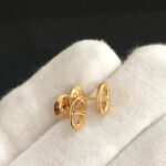[Eternal Jewelry]CHAINE SMALL EARRINGS GOLD AND SILVER - Image 6