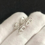 [Eternal Jewelry]CHAINE SMALL EARRINGS GOLD AND SILVER - Image 3