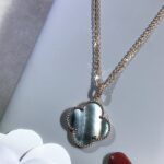 [Eternal Jewelry]CLOVER 25MM GOLD DARK MOP BIG CLOVER NECKLACE - Image 6
