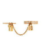 [Eternal Jewelry]HM KELLY CLOCHETTE DOUBLE RING IN  WITH DIAMONDS - Image 2