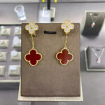 [Eternal Jewelry]CLOVER  2 MOTIFS  DIAMOND  EARRINGS (MULTIPLE CHOICES?¡ä - Image 2