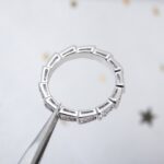 [Eternal Jewelry]SERPENTI RING SILVER DIAMOND PAVED 3MM - Image 7