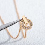 [Eternal Jewelry]GARI NECKLACE PINK GOLD DIAMOND - Image 5