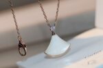 [Eternal Jewelry]DREAM NECKLACE WHITE MOP PINK GOLD 1 DIAMOND - Image 3