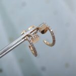 [Eternal Jewelry]JUSTE EARRINGS 12.75MM PINK GOLD DIAMOND - Image 7