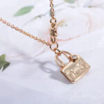[Eternal Jewelry]AMULETTE PEDANT ROSE GOLD NECKLACE - Image 2