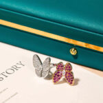 [Eternal Jewelry]TWIN BUTTERFLY DIAMOND RING - Image 6