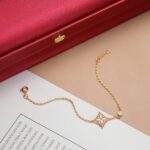 [Eternal Jewelry]STAR 1 DIAMOND PINK GOLD BRACELET - Image 3