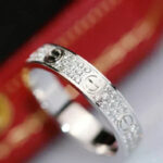 [Eternal Jewelry]LOVE RING 3.6MM DIAMOND PAVED - Image 3