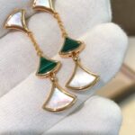 [Eternal Jewelry]DREAM EARRINGS 3 MOTIFS MALACHITE MOP PINK GOLD - Image 5