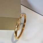 [Eternal Jewelry]PANTHERE GOLD DIAMOND OPEN BRACELET - Image 3
