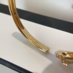 [Eternal Jewelry]PANTHERE GOLD DIAMOND OPEN BRACELET - Image 9