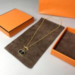 [Eternal Jewelry]CHAINE VERSO BLACK CERAMIC NECKLACE - Image 4
