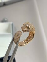[Eternal Jewelry]PANTHERE PINK GOLD DIAMOND RING - Image 9