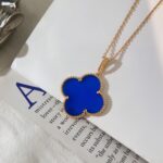 [Eternal Jewelry]CLOVER 25MM NECKLACE TURQUOISE ROSE GOLD - Image 4