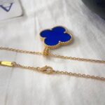 [Eternal Jewelry]CLOVER 25MM NECKLACE TURQUOISE ROSE GOLD - Image 5