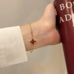 [Eternal Jewelry]COLOR STAR CARNELIAN PINK GOLD DIAMOND BRACELET - Image 8