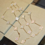 [Eternal Jewelry]CLOVER 20 MOTIFS WHITE MOP NECKLACE - Image 2
