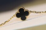 [Eternal Jewelry]CLOVER 20 MOTIFS ONYX ROSE GOLD - Image 4