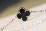 [Eternal Jewelry]CLOVER 20 MOTIFS ONYX DIAMOND SILVER - Image 5