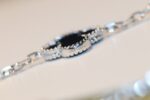 [Eternal Jewelry]CLOVER 20 MOTIFS ONYX DIAMOND SILVER - Image 6